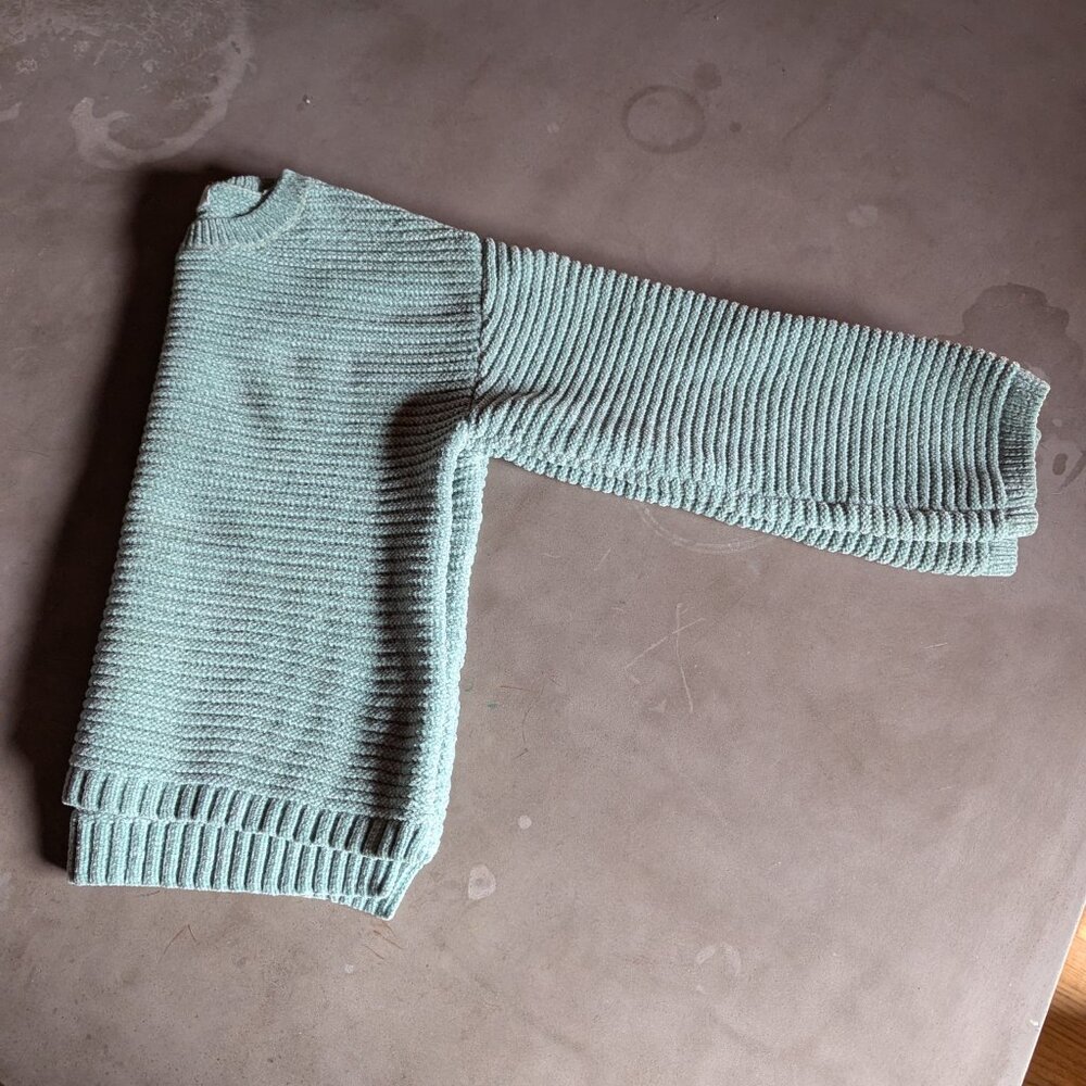 Mango mint green sweater | Size 11-12 - Picture 13 of 16